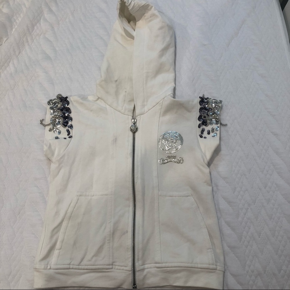 Versace Girl’s Zipper Short Sleeve Size 6